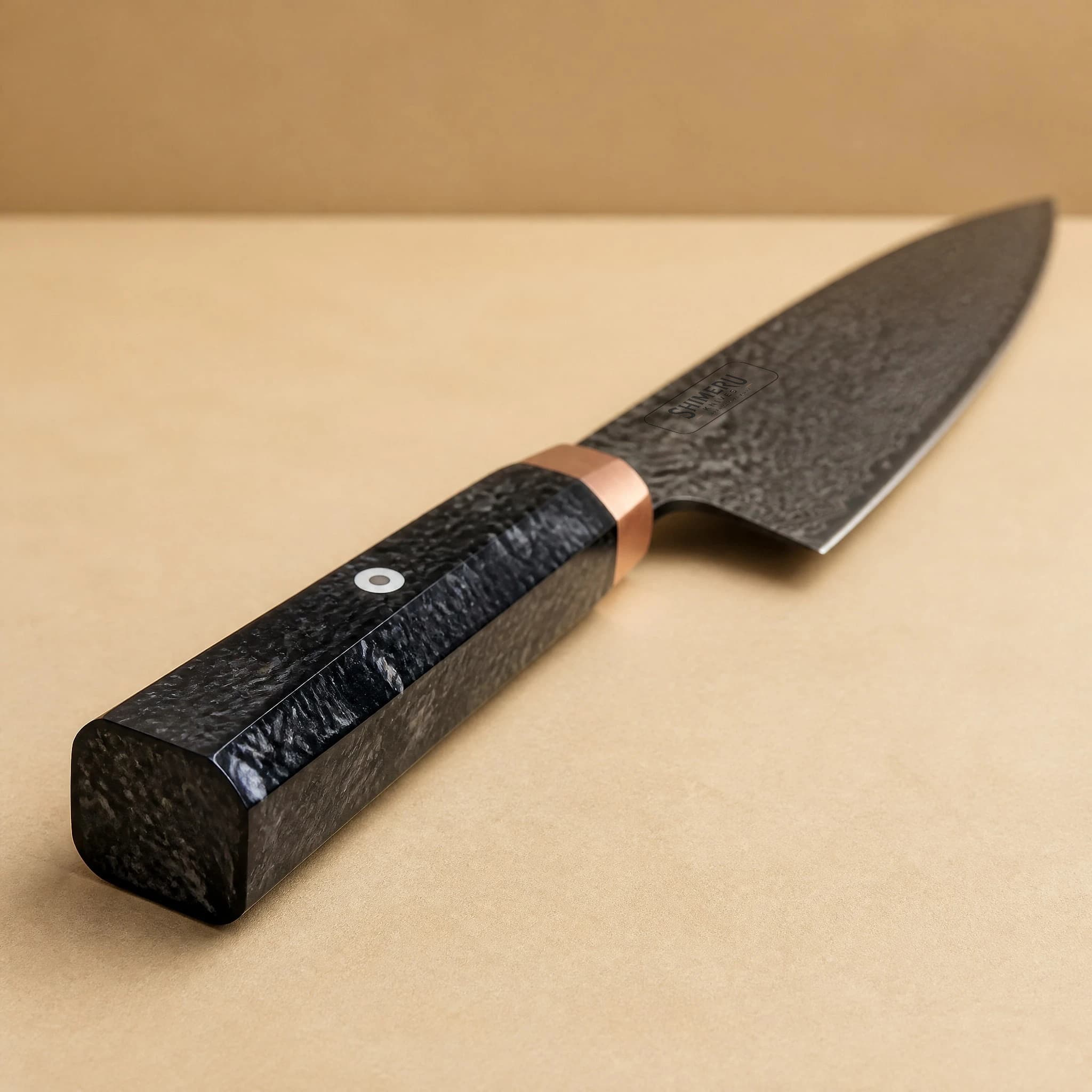 Kushiro 8.3" Damascus Steel Gyuto Knife
