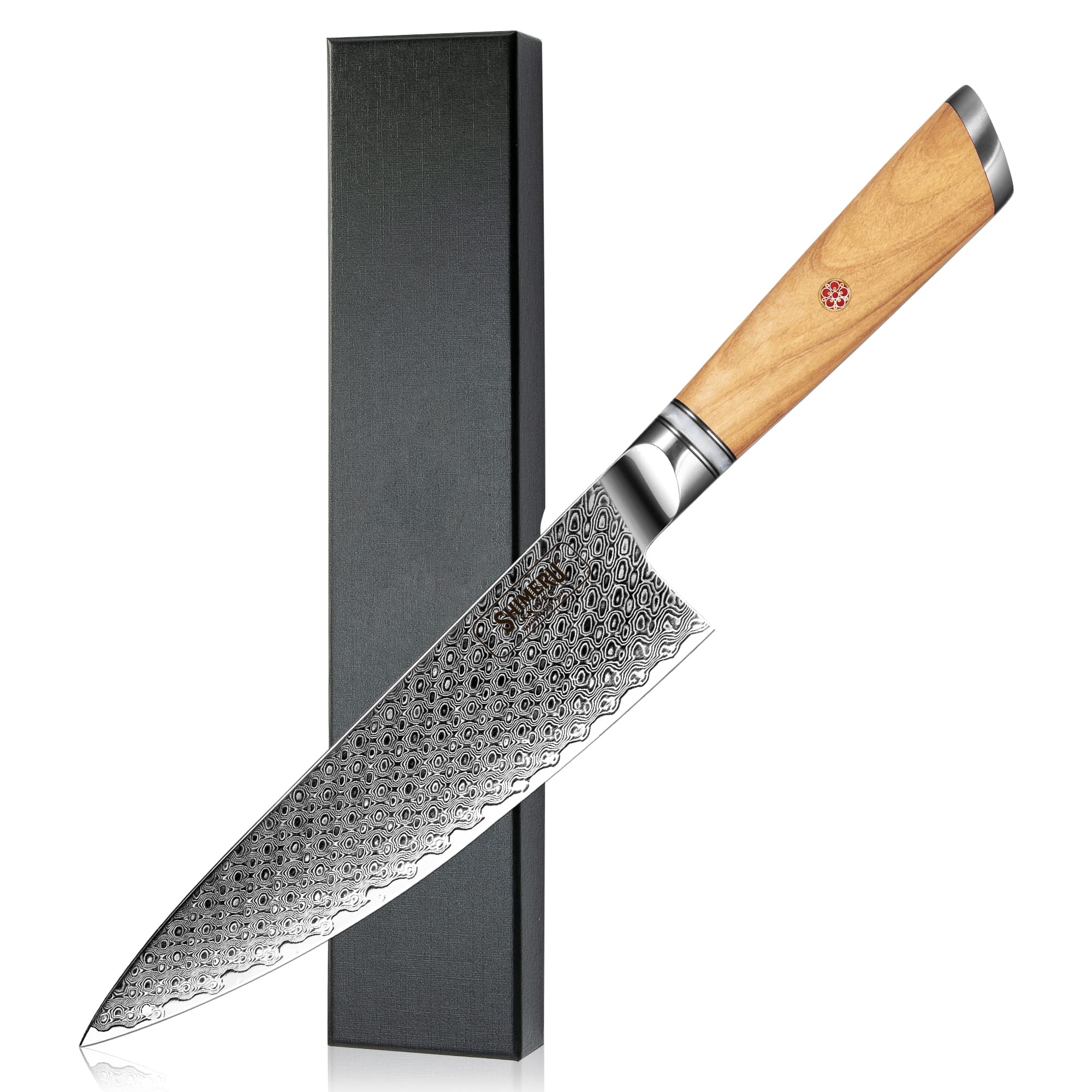 Maruyama 8'' Damascus Steel Gyuto Knife 牛刀