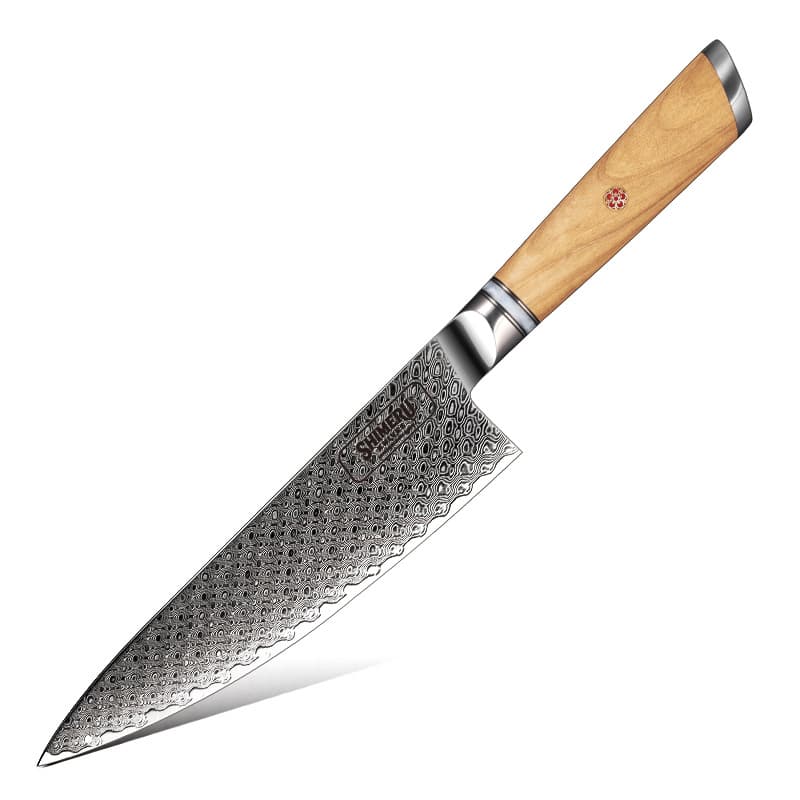 Maruyama 8'' Damascus Steel Gyuto Knife 牛刀