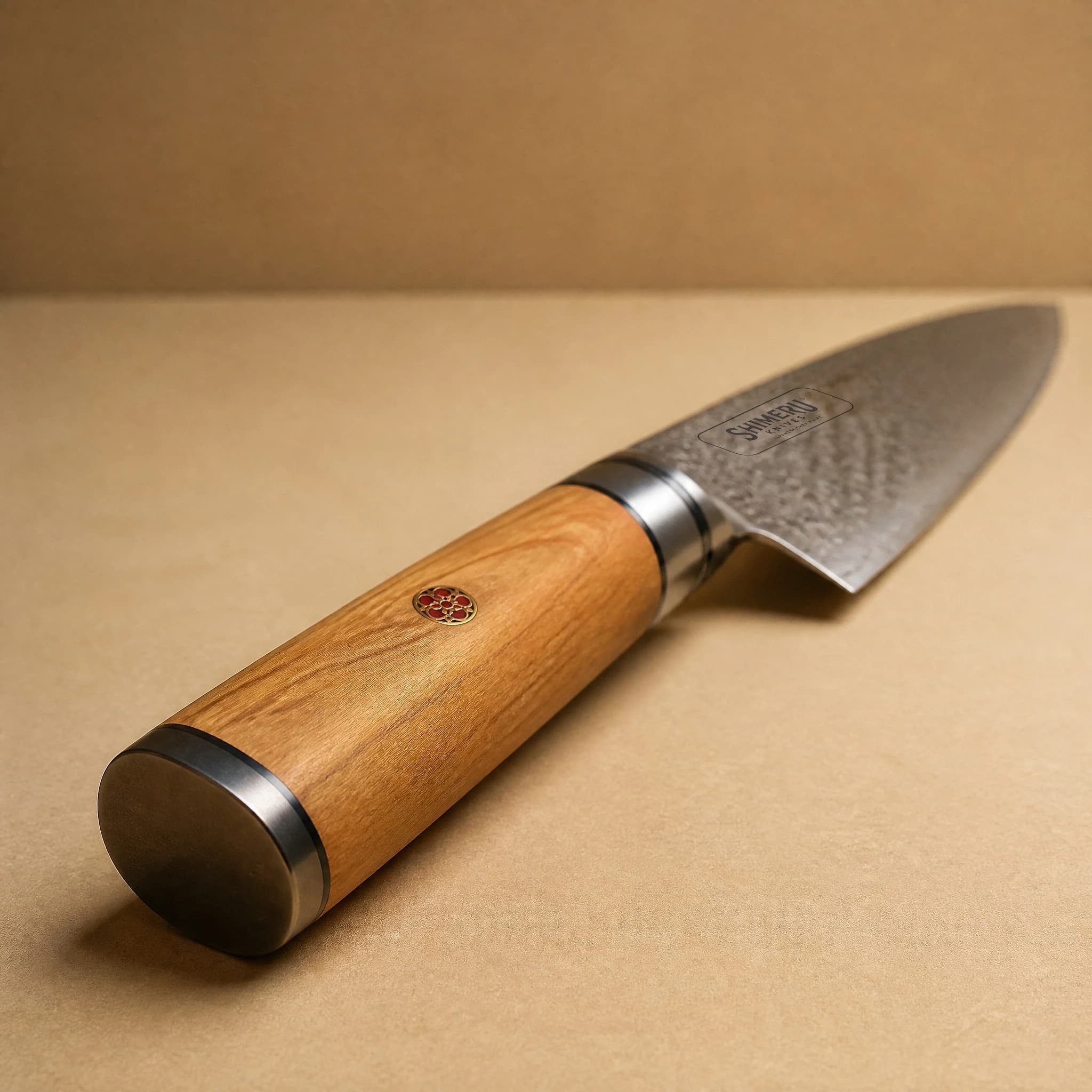 Maruyama 8'' Damascus Steel Gyuto Knife