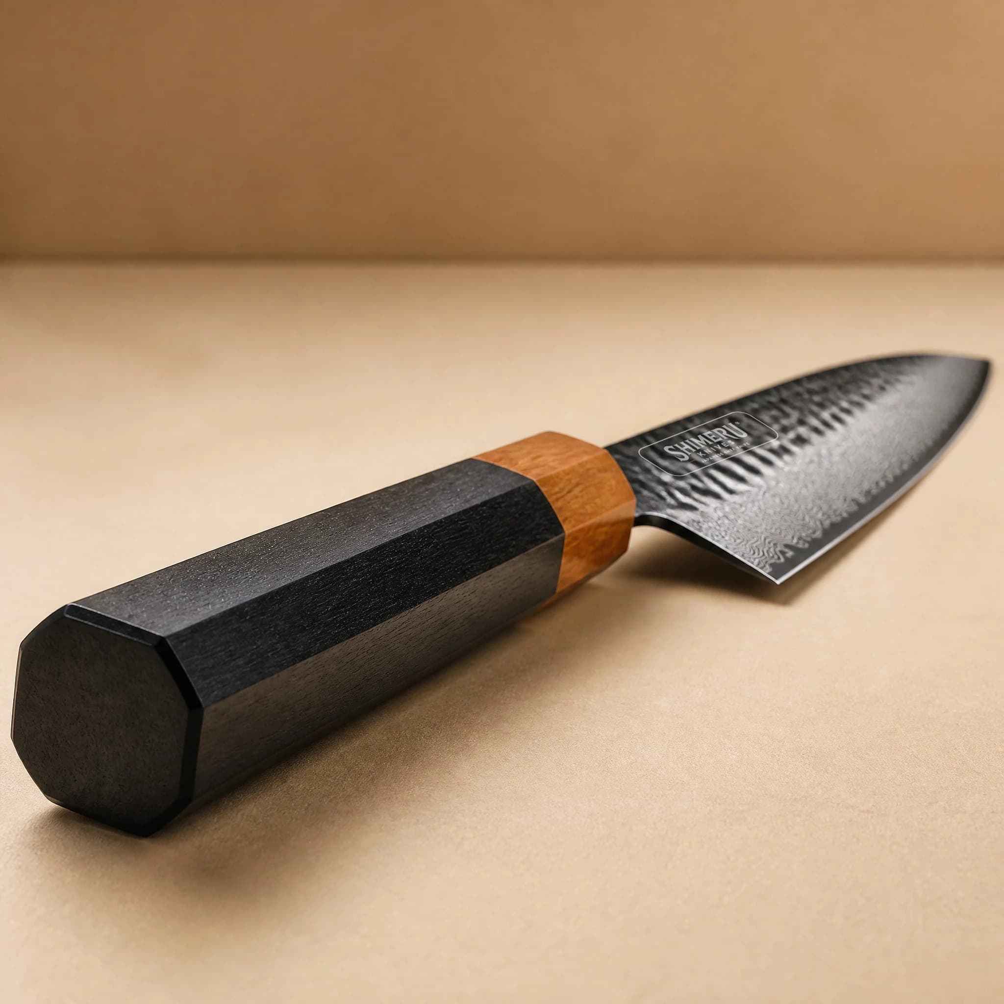 Kumozu 8'' Damascus Steel Gyuto Knife