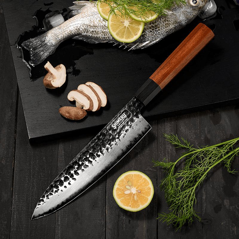 Tenjin 8" Stainless Steel Gyuto Knife 牛刀