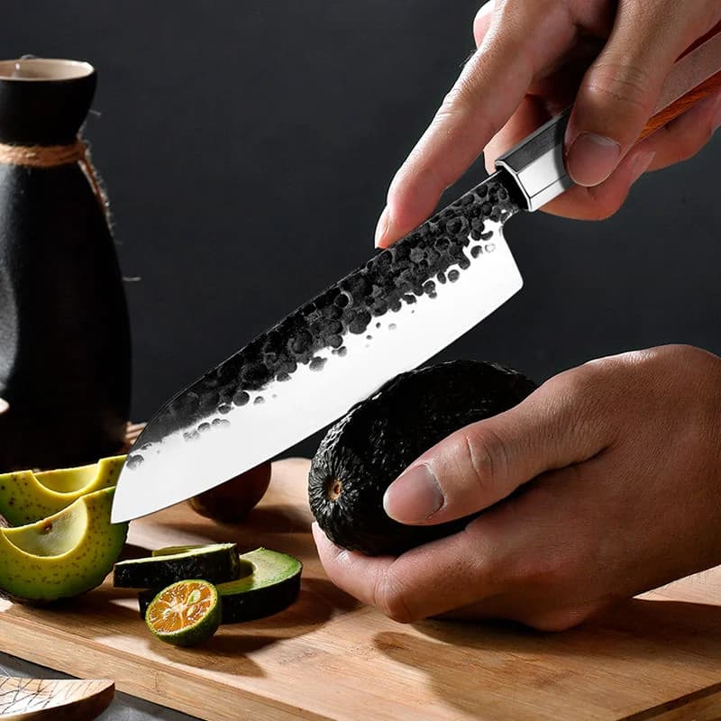 Kita 7" Stainless Steel Santoku Knife 三徳包丁