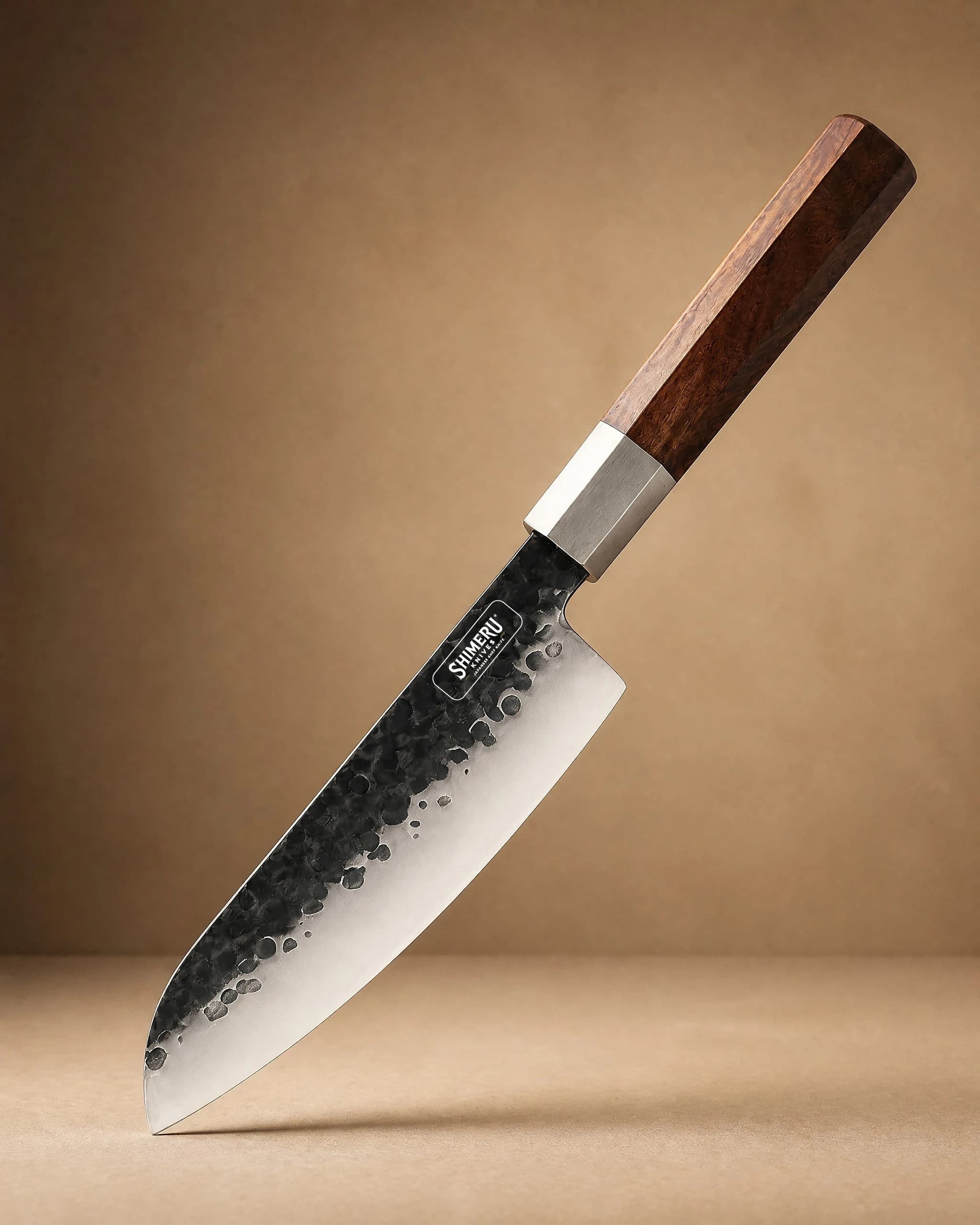 Kita 7" Stainless Steel Santoku Knife