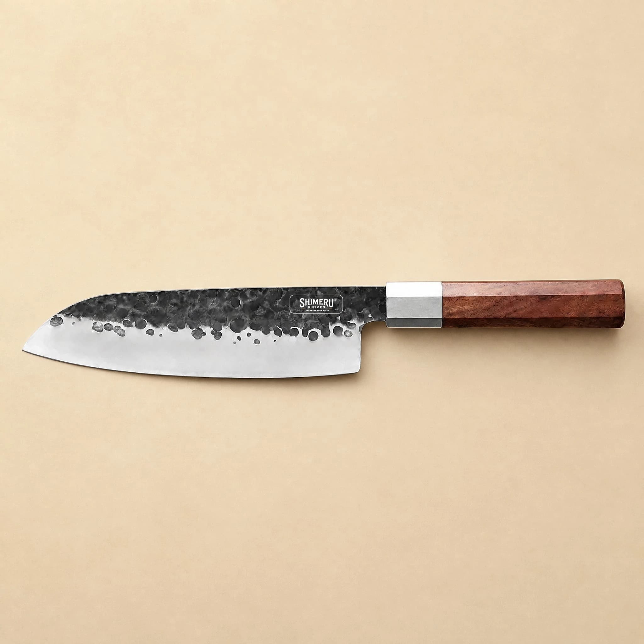 Kita 7" Stainless Steel Santoku Knife
