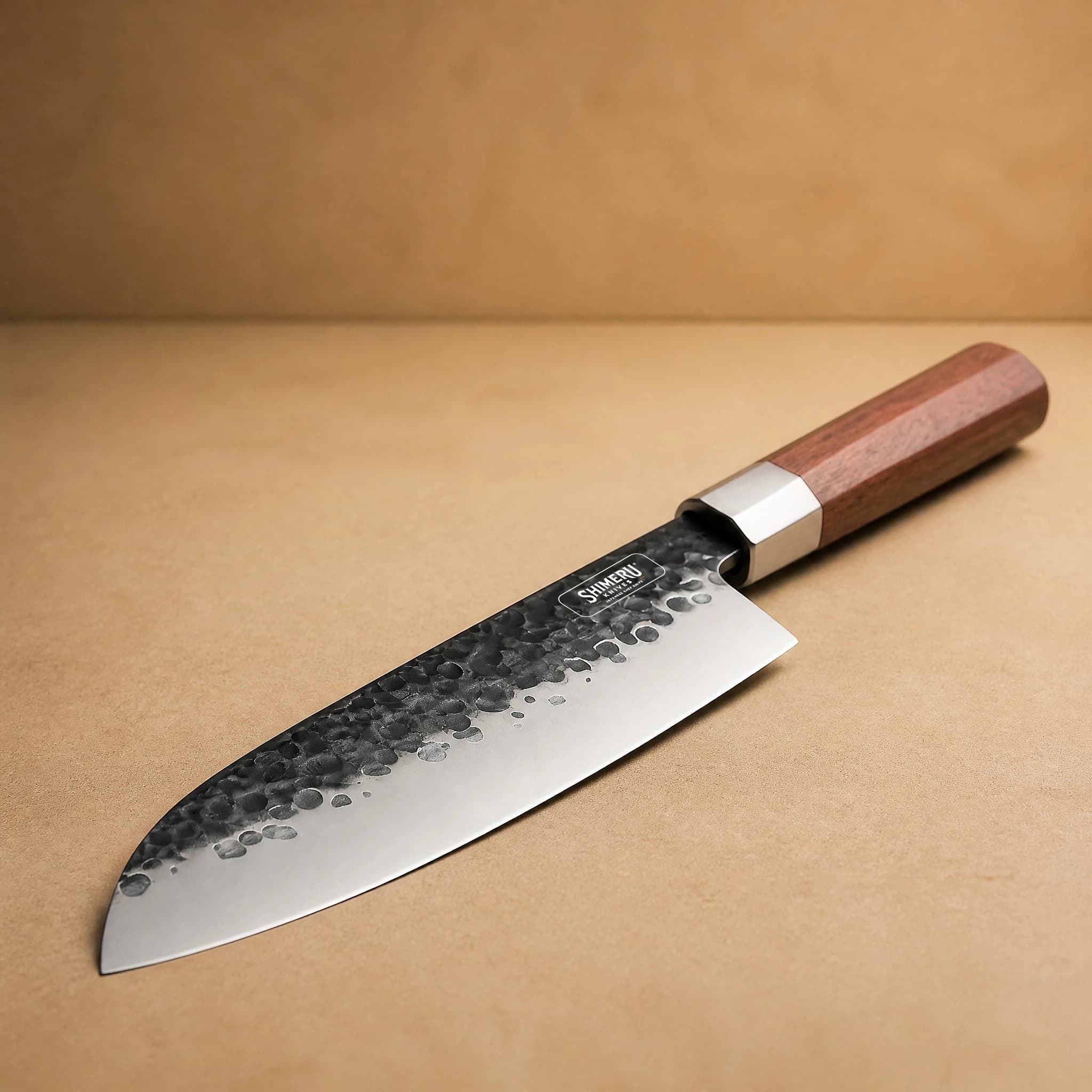 Kita 7" Stainless Steel Santoku Knife