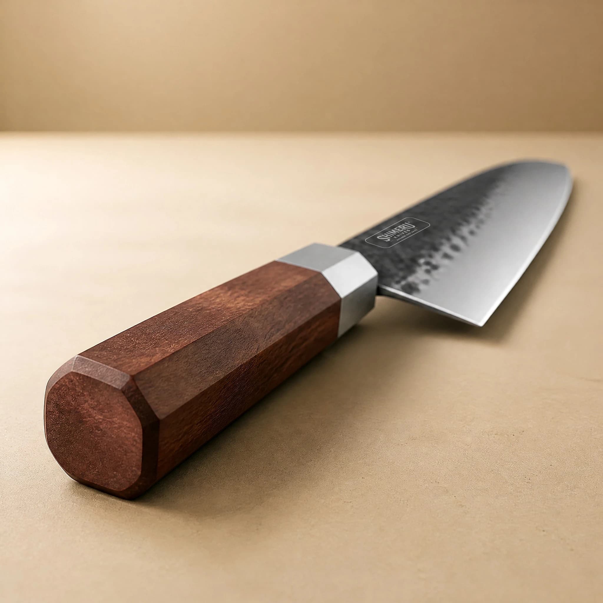 Kita 7" Stainless Steel Santoku Knife