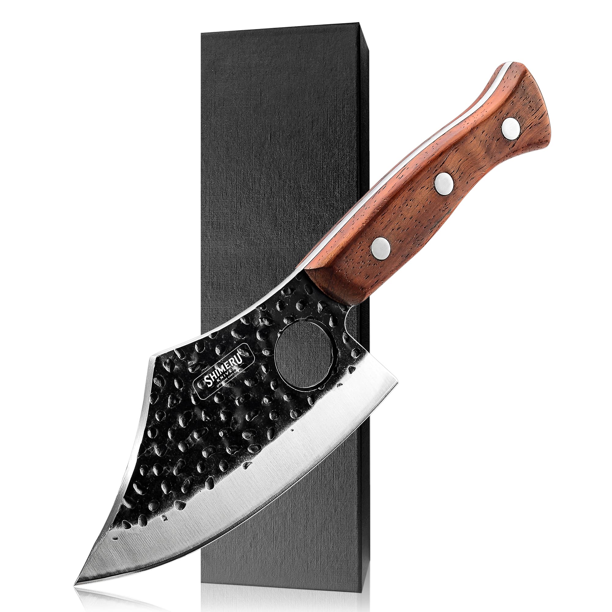 Kiba 5.8" Butcher Knife with Leather Sheath