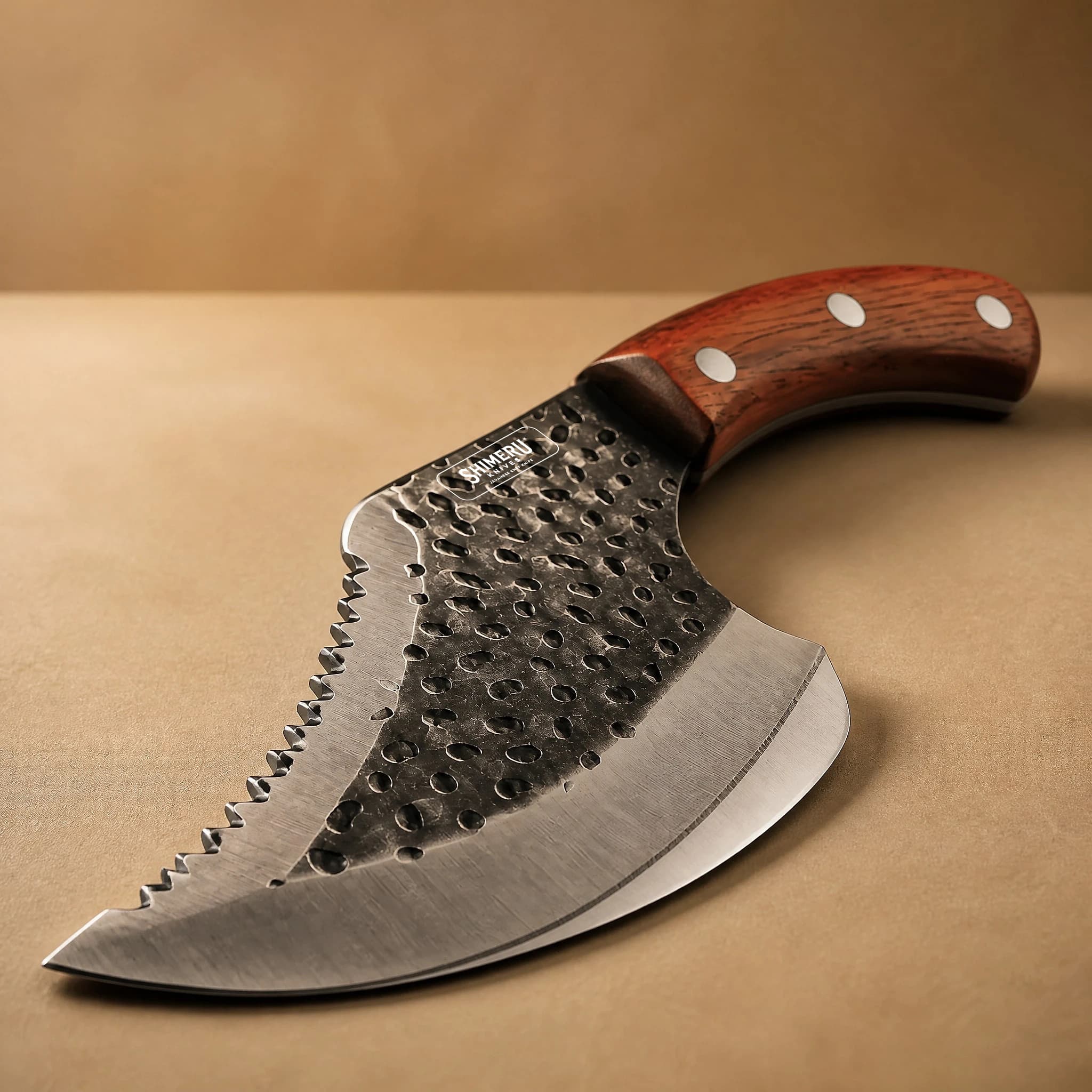 Arashi 5.2" Butcher Knife with Sheath