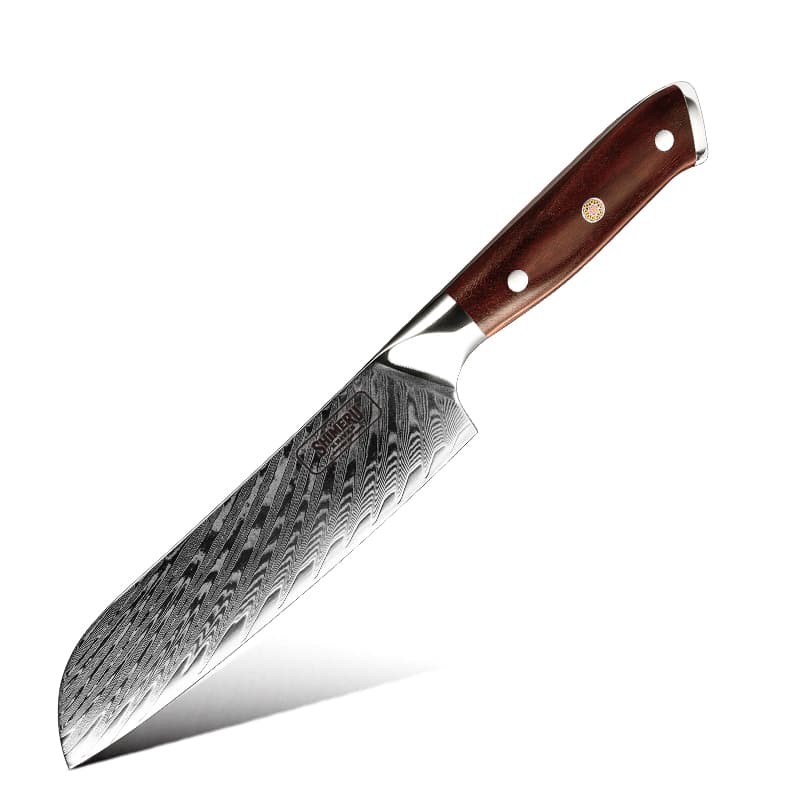 Mizuki 瑞樹 7″ Damascus Steel Santoku Knife 三徳包丁