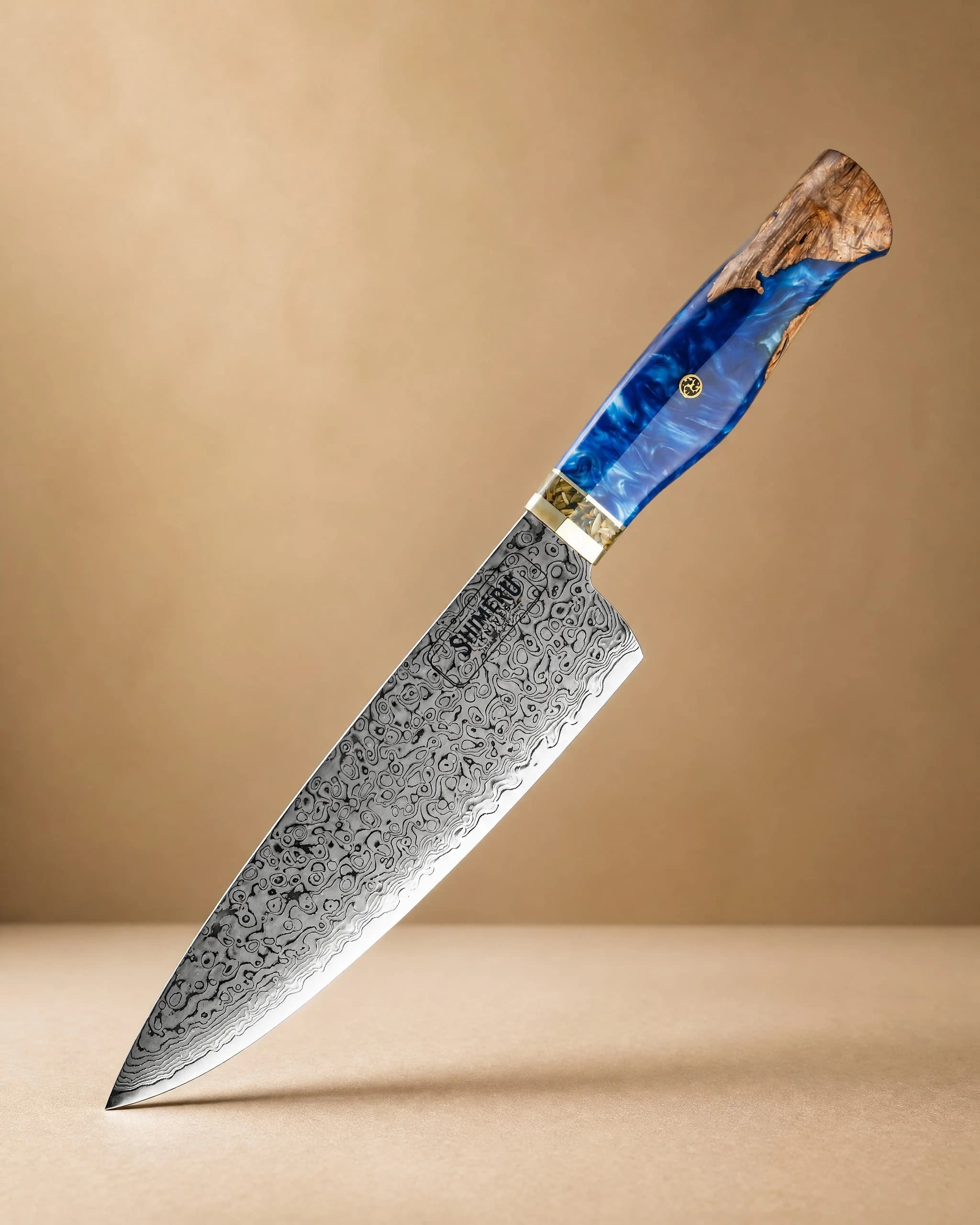Yamato 8" Damascus Steel Gyuto Knife