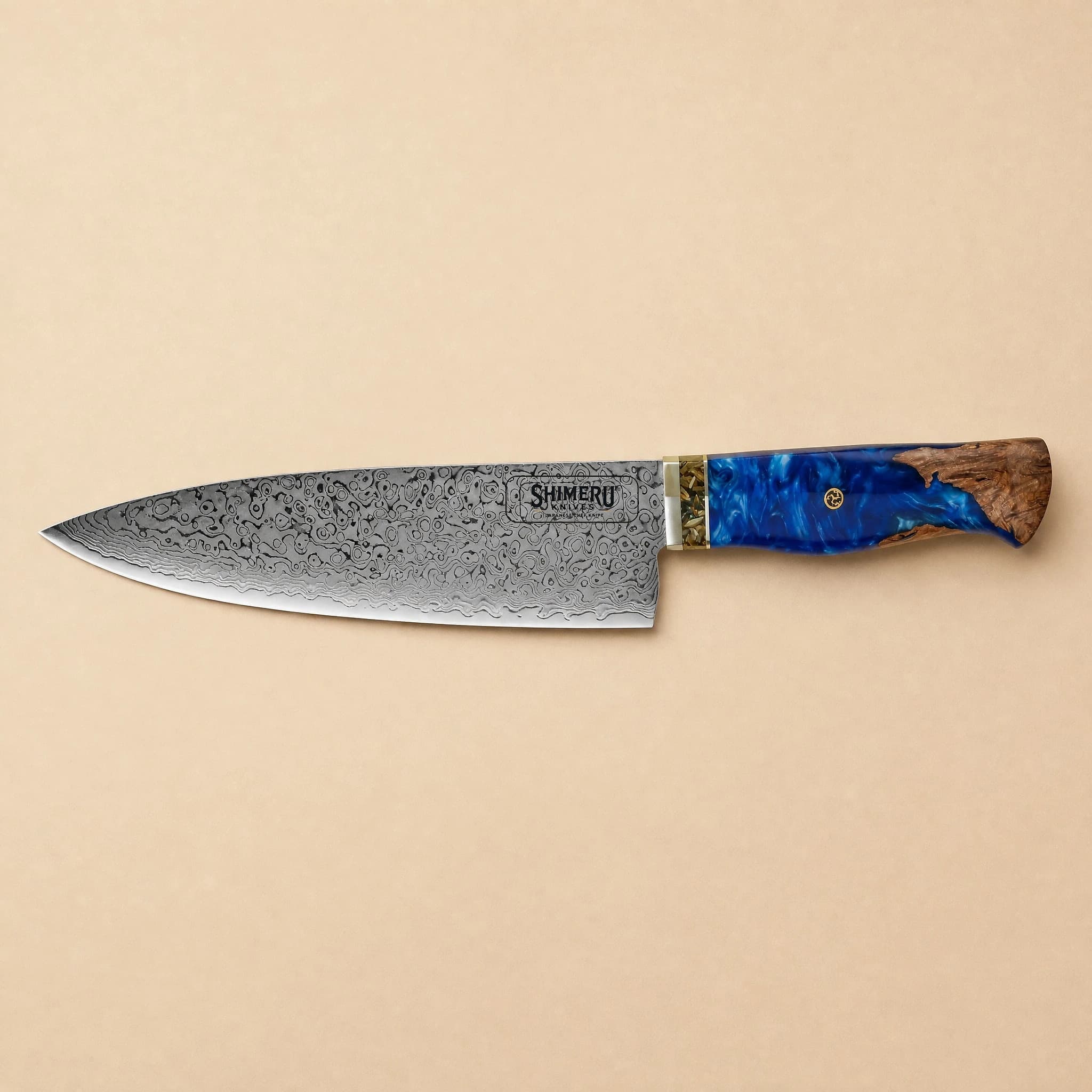 Yamato 8" Damascus Steel Gyuto Knife