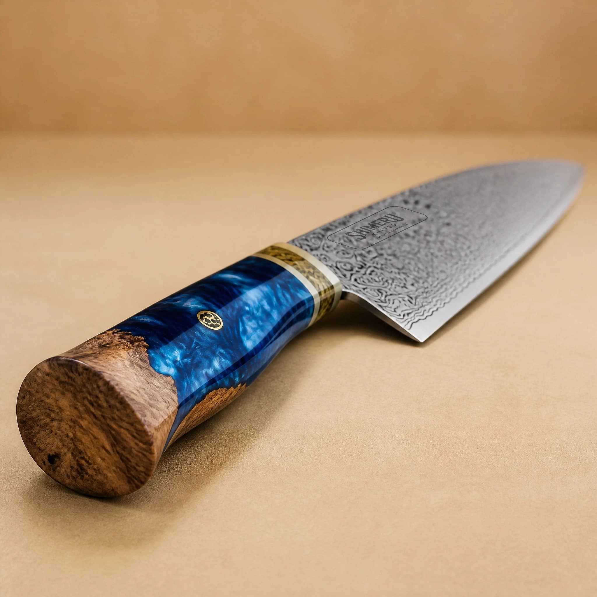 Yamato 8" Damascus Steel Gyuto Knife