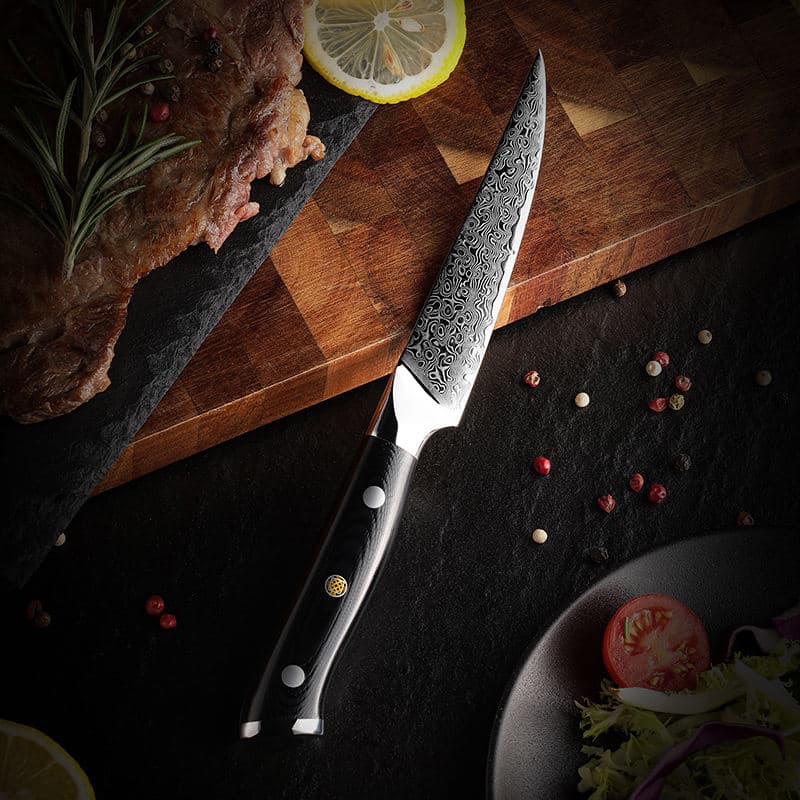 Suma 4.5" Damascus Steel Steak Knife Set 4 pieces ステーキナイフ