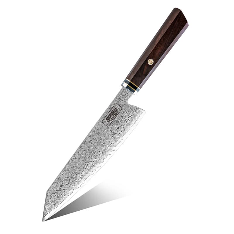 Hikari 8" Damascus Steel Kiritsuke Knife 切り付け包丁