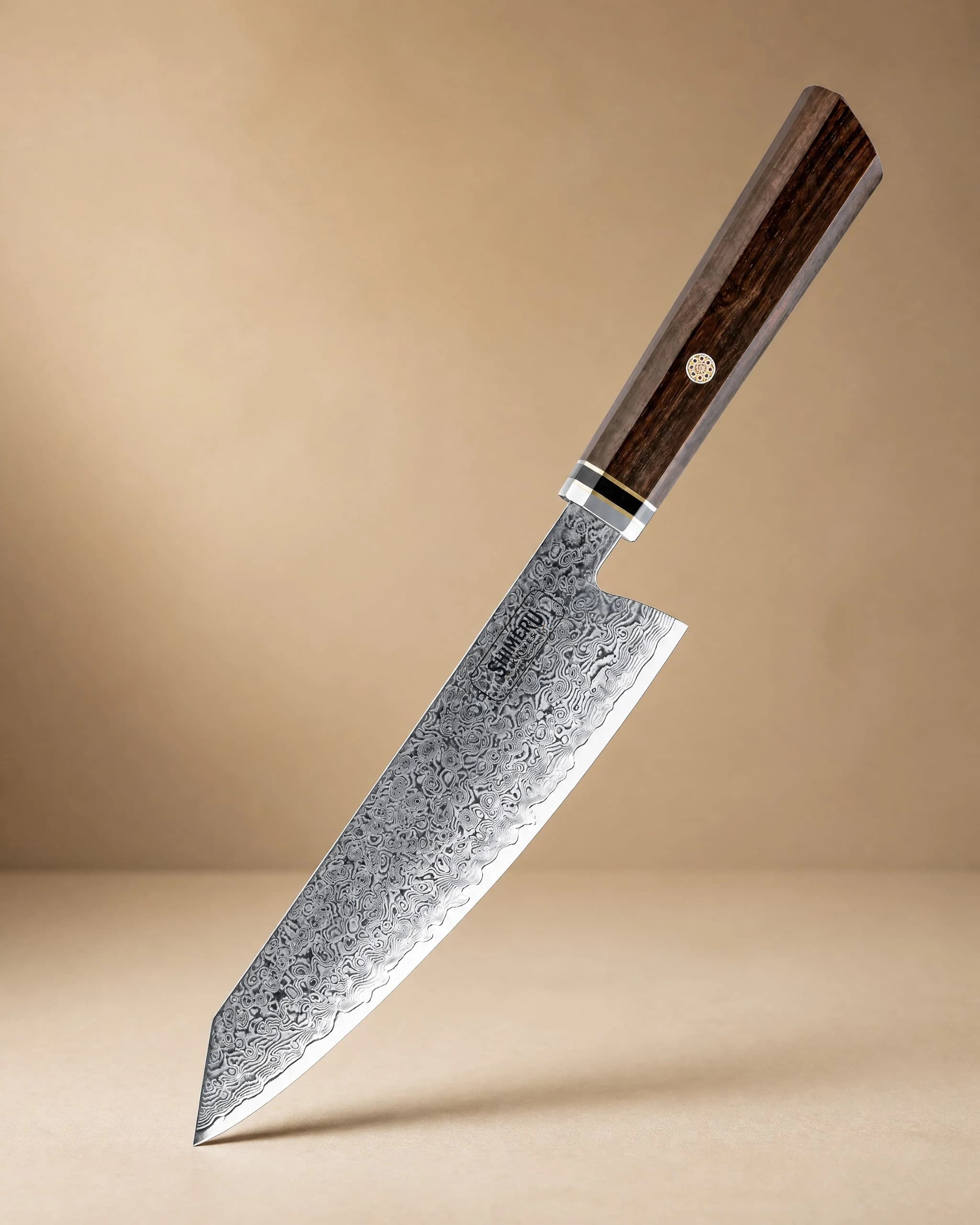 Hikari 8" Damascus Steel Kiritsuke Knife