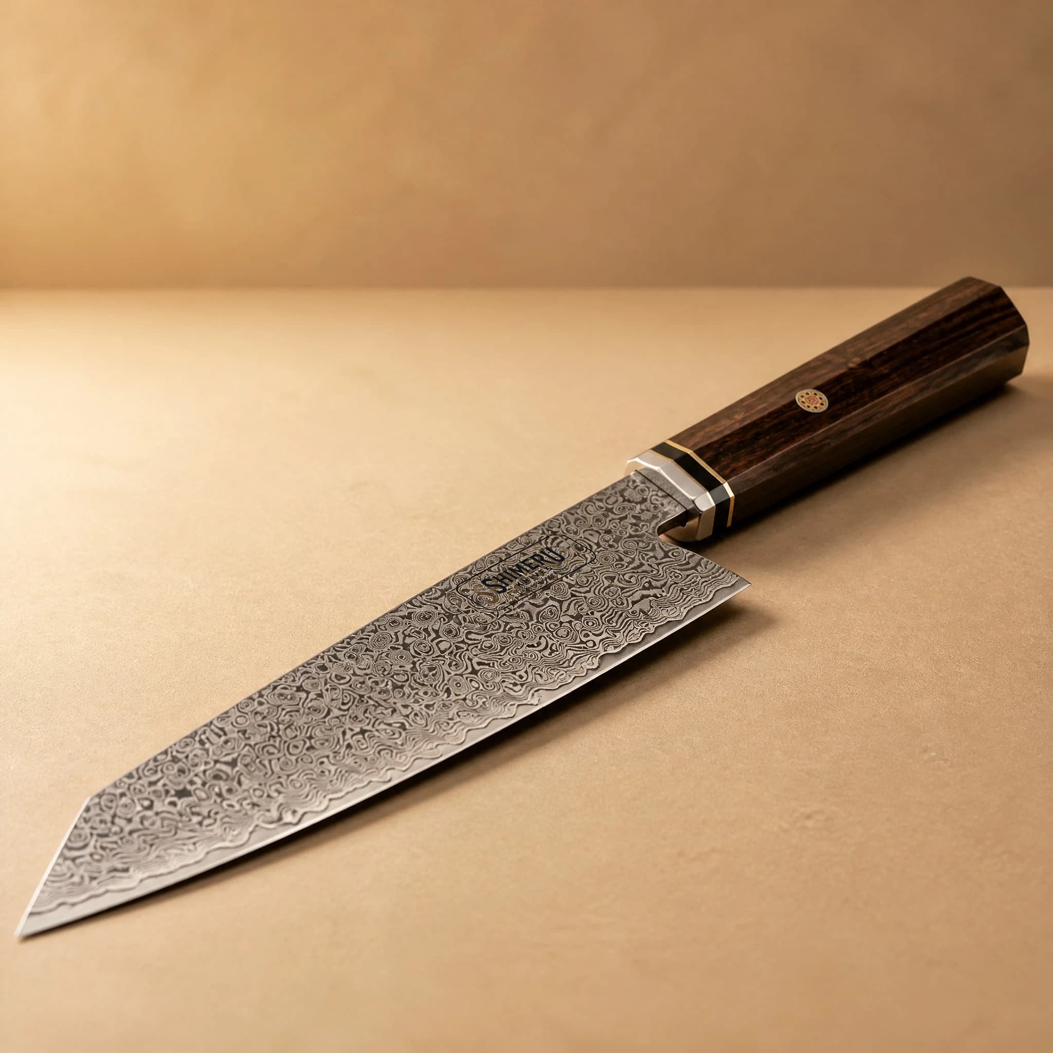 Hikari 8" Damascus Steel Kiritsuke Knife