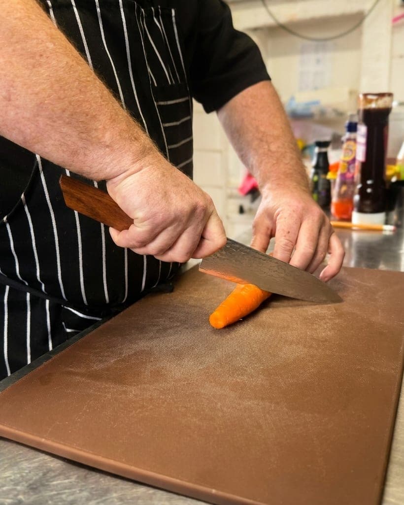 A dish prepared by Gary Martin
