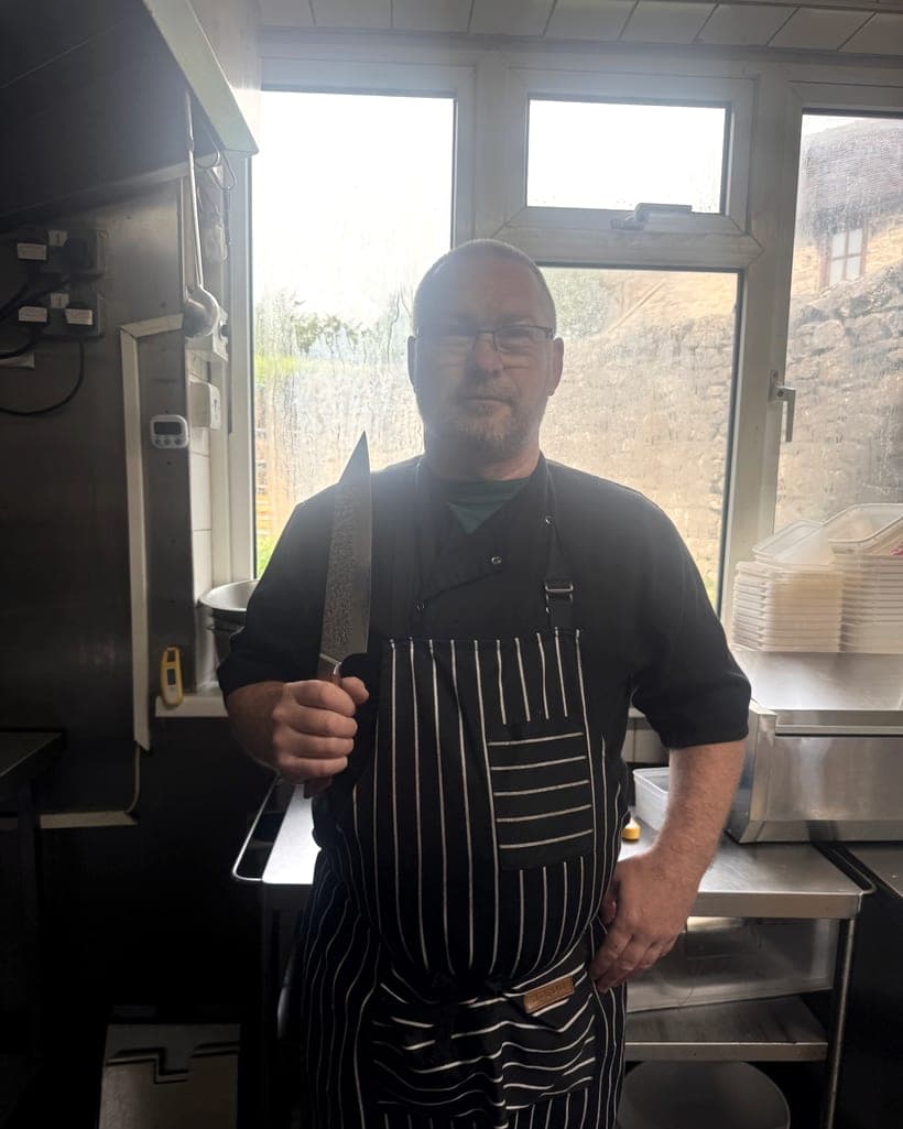 Gary Martin, Head Chef at The Royal Oak