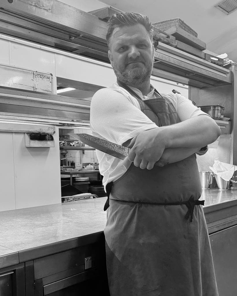 Lee Cooper, Head Chef at Hintlesham Hall